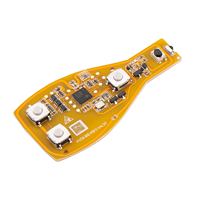 XHORSE BE Key Pro Placa Amarilla Mejorada para Herramienta VVDI MB, Pieza de Repuesto PCB para Programación de Llaves, 5 unidades/lote