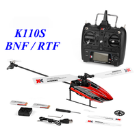 WLtoys – hélicoptère K110s BNF RTF 2.4Ghz sans balais 6CH 3D 6G Gyroscope Flybarless Altitude Hold RC hélicoptère pour ami cadeau jouets