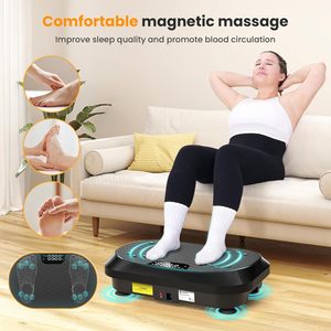 Uso di terapia magnetica a basso rumore vibrazione del corpo piastra della macchina piattaforma vibrante e massaggio di vibrazione Shaper del corpo - Product Image 4