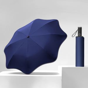 Parapluie compact imperméable anti-UV pour filles, style classique, idéal pour les voyages - Parapluie capsule personnalisé en usine - Product Image 4