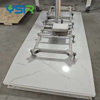 Panel de Pared 3D de PVC, Decorativo para Interiores, Impermeable, de Alto Brillo, Diseño Moderno de Lujo, Panel de PVC con Aspecto de Mármol