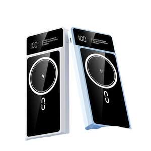 <span class=keywords><strong>Batterie</strong></span> <span class=keywords><strong>externe</strong></span> portable magnétique transparente ultra-fine 10000 mAh, charge rapide 22,5 W, design aléatoire disponible - Product Image 4