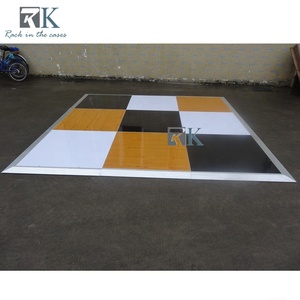 Plataforma Moderna para Pista de Baile con Bordes de Aluminio, Suelo para Escenario Interior en Venta - Product Image 5