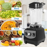 Mixeur Commercial Professionnel en Promotion avec Vitesse Variable 5+ Réglages, Capacité 1800ML pour Hôtels et Usage Domestique