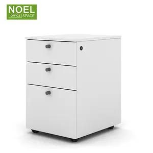 Steel File Cabinet Metal Office Mobile Pedestal Vertical Drawer Filing Cabinet Factory Price 3 Drawer Office Furniture Modern