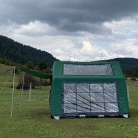 Tentes gonflables de tente à haute pression gonflable durable à extrémité élevé pour l'événement grand imperméable