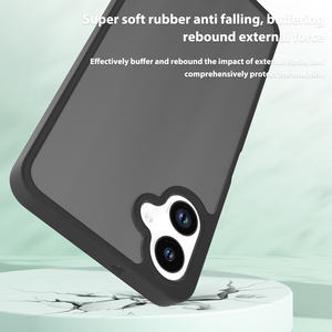 Étui antichoc pour <span class=keywords><strong>Samsung</strong></span> Galaxy A06 A26 A16 A16 A36 SilverShield Skin Feeling Frosted Hard Back Cover Cases - Product Image 3