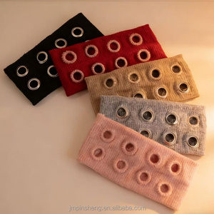 Bandeaux de sport personnalisés <span class=keywords><strong>pour</strong></span> femmes et hommes, en tissu élastique coloré, à bord large évidé, <span class=keywords><strong>pour</strong></span> le lavage du visage, le yoga, style punk - Product Image 5