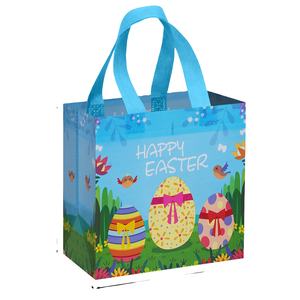 Sacs cadeaux en plastique recyclables personnalisés avec logo pour boutique, avec poignée, pour emballages cadeaux et achats - Product Image 1