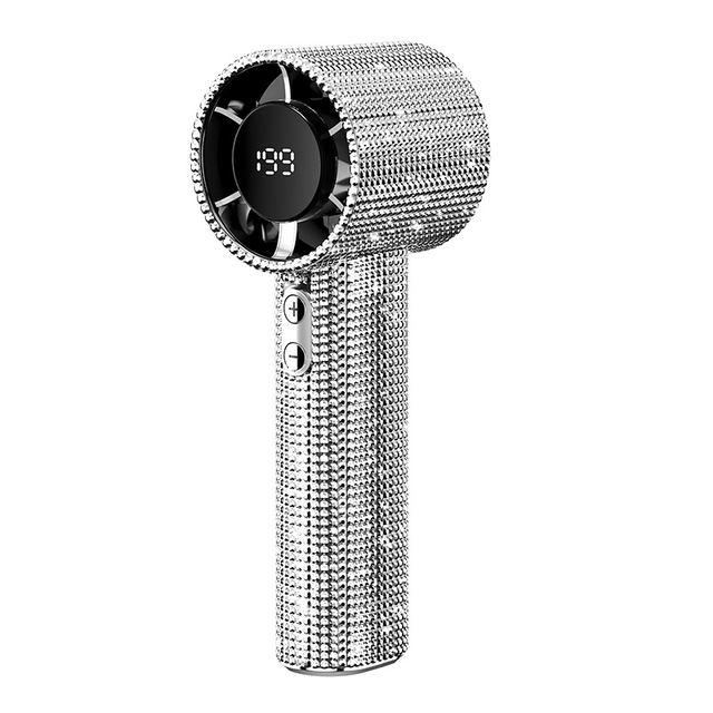 Hot-selling Electric 199-Level Handheld High-Speed Brushless Motor Low Noise Turbine Fan Fully Enclosed Portable Household Hotel