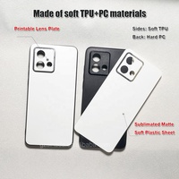 Coques de téléphone vierges en TPU et PC pour Motorola G84 5G, impression par transfert thermique, sublimation 2D, fourniture d'usine