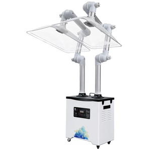 Extractor de Humos de Moxibustión Portátil de Doble <span class=keywords><strong>Campana</strong></span> de 400W con Pantalla Digital de Alta Eficiencia, Purificador de Aire para Olores de Moxa - Product Image 1