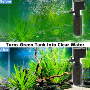 Bomba de Filtro de <span class=keywords><strong>Agua</strong></span> 3 en 1 para Acuario, Circulador de <span class=keywords><strong>Agua</strong></span> Sumergible Ultra Silencioso para Peceras de 5 a 60 Galones - Product Image 3