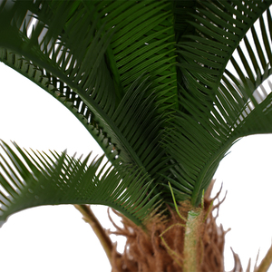 ต้นไซคาส รีโวลูต้า ประดิษฐ์จากพลาสติก ต้นไม้และพุ่มไม้บอนไซ ตกแต่งภายในและภายนอก ทนทานต่อการสัมผัสของน้ำ - Product Image 6