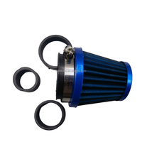 Evrensel 28mm 35mm 38mm 42mm 45mm 48 50mm mantar kafa motosiklet karbüratör hava filtresi temizleyici emme borusu modifiye Scooter