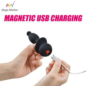 Masajeador de silicona para próstata, masajeador vibratorio con Control remoto - Product Image 4