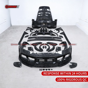 ชุดแต่งตัวถังรถยนต์คาร์บอนไฟเบอร์แห้งคุณภาพสูงสไตล์ MSY สำหรับ Porsche 911 992 Turbos กันชนหน้า-หลัง ฝากระโปรง ช่องระบายอากาศ - Product Image 5