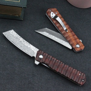GT-8883 Damas Couteau Pliant Africain Palissandre VG10 Lame Tactique Chasse Camping Survie Cadeau EDC Couteau Tunafire - Product Image 5