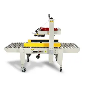 Box Corner Pasting Binding Adeshive Tape Carton Sealing Taping Machine Slope