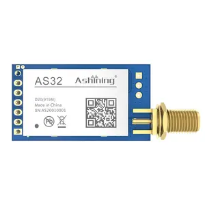 免费样品915Mhz LoRa SX1276射频模块100mW 20dBm 4千米IOT TX RX无线发射器接收器模块