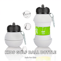 Botella de Agua Plegable de Silicona de 550 ml, Libre de BPA, Apta para Alimentos, Ecológica, Minimalista, para Niños, Regreso a Clases, Venta Directa B2B