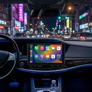 Reproductor de DVD de 9 Pulgadas con Pantalla Inteligente Universal, 4+64 GB, Estéreo para Auto Android, CarPlay Inalámbrico, Mirror Link, GPS, WiFi - Product Image 5