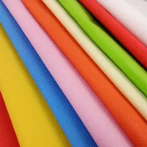 Manufacturer 100% Colorful Polypropylene Nonwoven Fabric Roll For Bag Making