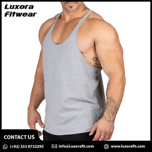 Wholesale Best Selling Top Trending <b>Men</b> Tank Top Lightweight Comfortable Sleeveless Gym Wear <b>for</b> Everyday Wear Gym <b>Men</b> <b>Singlets</b> - Product Image 6