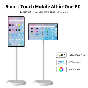 TV Portatile Smart da 24 Pollici con <span class=keywords><strong>Display</strong></span> Touch Screen e Monitor LCD Interattivo, <span class=keywords><strong>Televisori</strong></span> Mobili e Fotocamera, TV Portatile Intelligente - Product Image 3