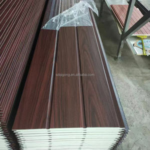 Fabricant chinois de panneaux de bardage en métal PU, panneau sandwich pour mur extérieur - Product Image 5