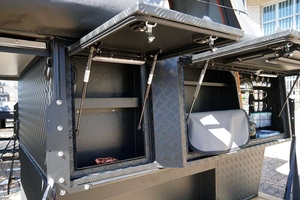 Coques de camping-car Ecocampor de 8 pieds en aluminium, fabrication artisanale, pour camionnettes, à <span class=keywords><strong>vendre</strong></span> - Product Image 6