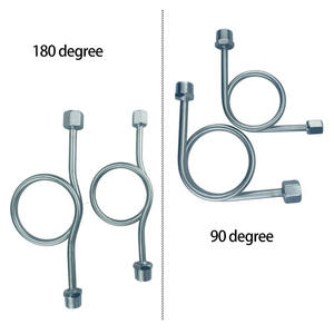 스테인레스 스틸 1/2 '압력 게이지 압력 게이지 용 사이펀 튜브 - Product Image 4