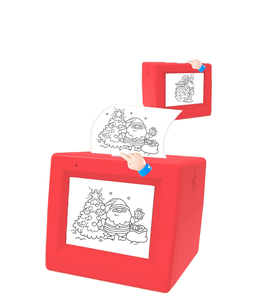 Nouvelle mini-<span class=keywords><strong>imprimante</strong></span> portable <span class=keywords><strong>sans</strong></span> fil AI pour enfants 2026, boîte rouge, impression instantanée de photos et vidéos, en stock, batterie 1200 mAh, garantie 1 an - Product Image 1