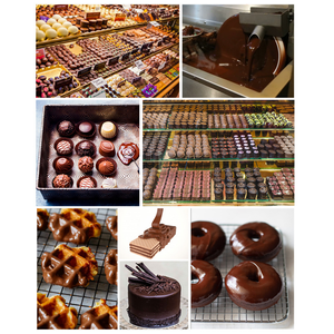 Nouvelle conception <span class=keywords><strong>Tempereuse</strong></span> Équipement de tempérage du chocolat électrique commercial automatique Machine à fontaine de chocolat -machine à tempérer le chocolat - Product Image 4