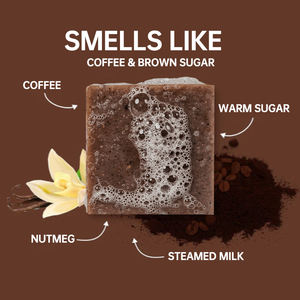 Мужское отшелушивающее мыло, натуральное твердое мыло для ванны, изготовленное из холодного отжима - Product Image 3