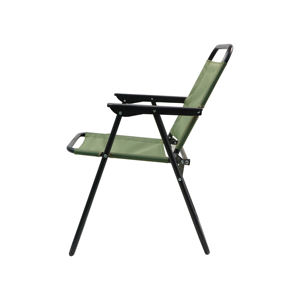 כיסא חוף מתקפל בעיצוב מודרני, ריהוט גן חיצוני מתכוונן, כיסא נוח מתקפל נייד לקמפינג - Product Image 4