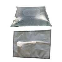1L2L3L5L10L20L sac en aluminium transparent pour jus de fruits café huile sac aseptique avec port de valve
