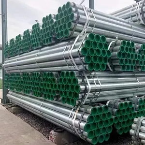 China Manufacturer High Quality 15mm 20mm Hot Dipped GI Round Pre Galvanized Steel Tube Pipe