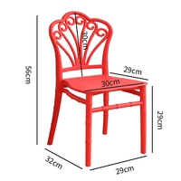 2025 Offre Spéciale bonne qualité en plastique moderne Chiavari chaise Pp enfants chaise de fête empilable mariage événement chaise pour les enfants