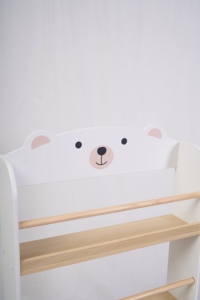Libreria in Legno <span class=keywords><strong>per</strong></span> Bambini Toffy & Friends, Scaffale <span class=keywords><strong>per</strong></span> Riviste, Colore Unico - Product Image 4