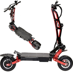 Mạnh Mẽ <span class=keywords><strong>Beast</strong></span> 60V 6000 Wát 45ah Elektro Scooter Động Cơ Kép 13 Inch Bánh Xe Lớn Electric Scooter Để Bán - Product Image 4
