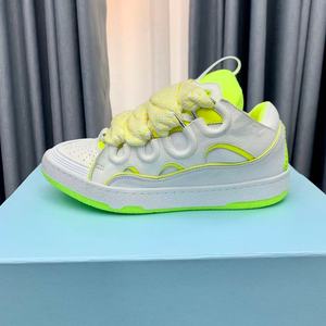 High Quality Famous brand Private Customized Lanvens <b>Shoes</b> Luxury Men and Women Fashion <b>Shoes</b> Lanvens Thick Casual Sneaker - Product Image 1