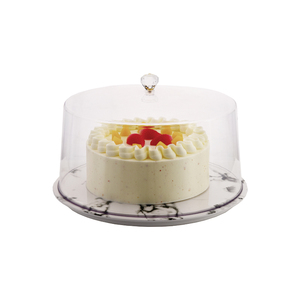 Bánh Bìa rõ ràng nhựa Dome Bìa kim cương Knob san Tritan Polycarbonate thực phẩm bánh khay với bìa - Product Image 3