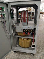 Stabilisateur de tension triphasé 20kva 120kva 220v stabilisateur de servo de tension électrique automatique