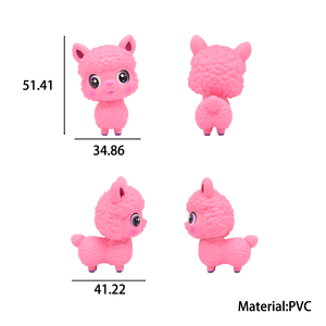 Set di Statuette Animali in PVC, <span class=keywords><strong>Amici</strong></span> della Fattoria, Confezioni Multiple per Regalo, Decorazione Scrivania, Collezione Giocattoli - Product Image 6