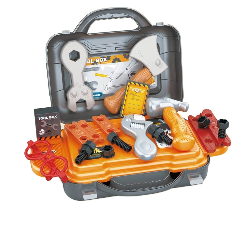 Подарок для мальчиков, игрушки для игр, имитация дома, ролевые игры, коробка для хранения, чемодан, пластиковый набор инструментов, игрушки для детей