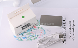 Nhỏ Led gương kỹ thuật số xe đồng hồ với nhiệt độ - Product Image 5