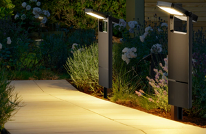 ไฟ <span class=keywords><strong>LED</strong></span> สวนพลังงานแสงอาทิตย์ RGB กลางแจ้งกันน้ำพร้อมแผงไฟ <span class=keywords><strong>LED</strong></span> และไฟ <span class=keywords><strong>LED</strong></span> ที่ทำงานด้วยอุณหภูมิสีที่เปลี่ยนแปลงได้ - Product Image 2