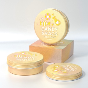 Pequeño Envase de Lata Vacío para Dulces, Envase de Aluminio de 60 ml (2 oz), Caja de Lata para Dulces, Contenedor para Gomitas - Product Image 5