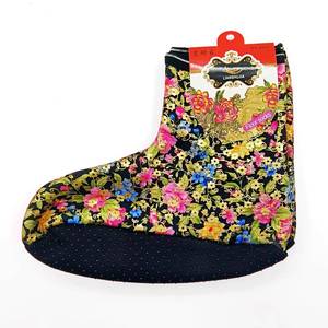 Basic winter <b>warm</b> sports thick knitted ankle-high hiking <b>socks</b>, floral custom anti-slip label digital - Product Image 2